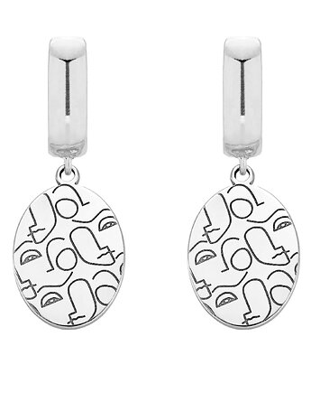 Srebrne kolczyki Art N3, SOTHO