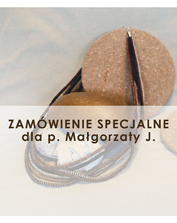 Zamówienie specjalne. Naszyjnik wielobarwny., VZORKO