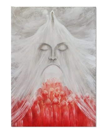 Hypnosis, oryginalny obraz ręcznie malowany, surrealizm, Galeriai