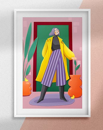 Plakat "Dom", dana maczynska