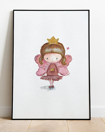 Plakat A3 "Fairy Girl", Pookys world