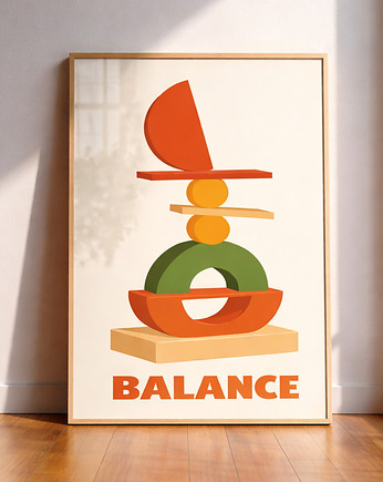 Plakat  Balance, Project 8