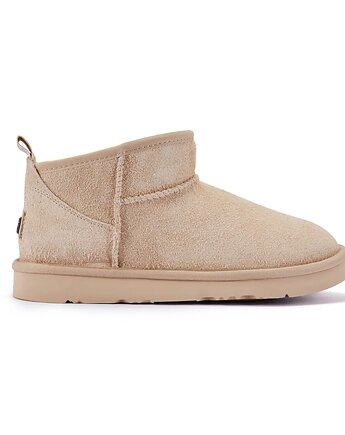 Cosy Ultra Short Boots ALMOND, Australia Luxe
