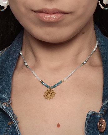 Naszyjnik ECHO z Apatytami i zawieszką, Gleeme Jewellery