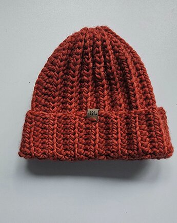 Czapka wełniana pomarańczowa, Las i Łąka