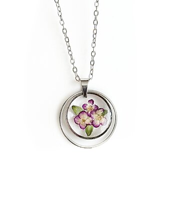 Naszyjnik z kwiatami, prezent dla niej, Colie