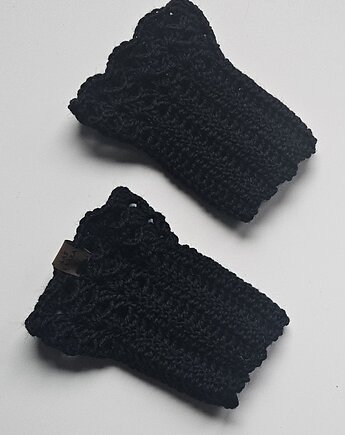 Wełniane Mankiety czarne, Las i Łąka