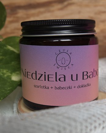 Świeca sojowa Niedziela u Babci 120ml, czula swieca