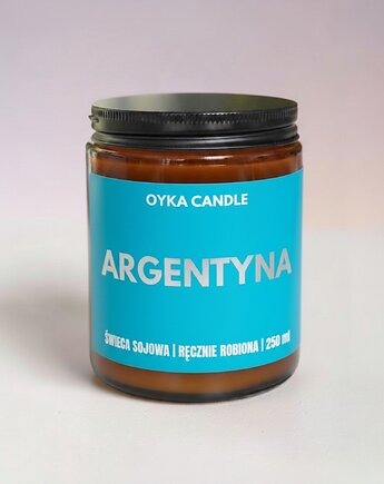 Świeca kibica Argentyna 250 ML, Oyka Candle