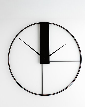 Duży zegar ścienny 96cm Czarny, Simpleclock96