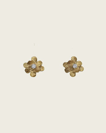 Złote kolczyki - Kwiaty Polne, OKAZJE - Prezenty pod Choinkę
