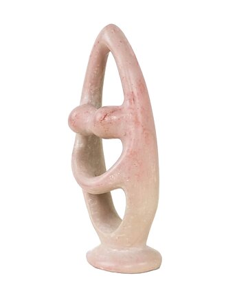 Rzeźba kamienna symbol więzi, duński design, lata 80, produkcja: Dania, Przetwory design