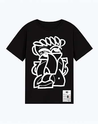 T-Shirt bawełniany 'Luks Przez Iks VI', Warsaw Raw