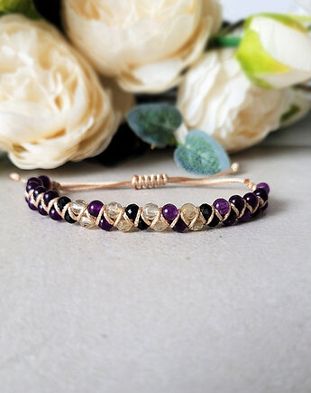 Ochrona, bogactwo, szczęśliwy związek- z Turmalinem i Cytrynem, Seylla pracownia