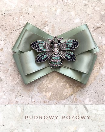 Brosza  z Owadem  SPRING New, Pudrowy Różowy