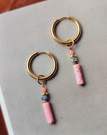 Kolczyki pozłacane candy, Emilia Rabenda