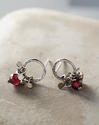 MIA - srebro i granaty, studio INDIGO