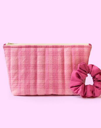 Zestaw prezentowy dla niej- kosmetyczka + scrunchie, Chyba Śnisz