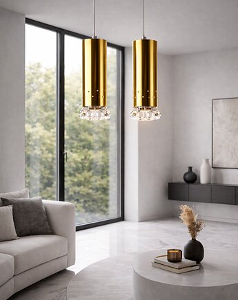 Para klimatycznych lampek miękkie światło mid-century mosiądz szkło60/70r, Strzecha