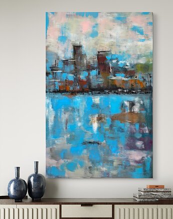 Obraz abstrakcja, bez_ram