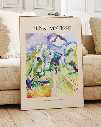 Plakat Reprodukcja Henri Matisse - Promenade Des Oliviers, OSOBY - Prezent dla emeryta