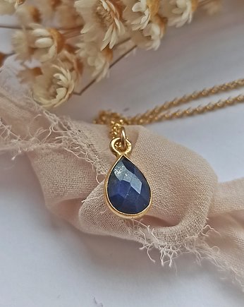 Naszyjnik Lapis Lazuli Srebro 925 Pozłacane, Loa Jewellery