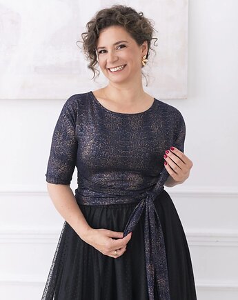 Wiązana dwustronna bluzka Vesper, Justyna Oltarzewska