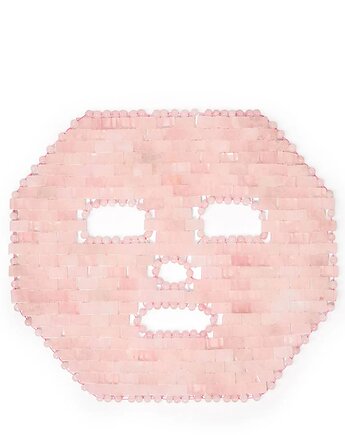 CRYSTALLOVE Luksusowa maska na twarz z kwarcu różowego, CRYSTALLOVE
