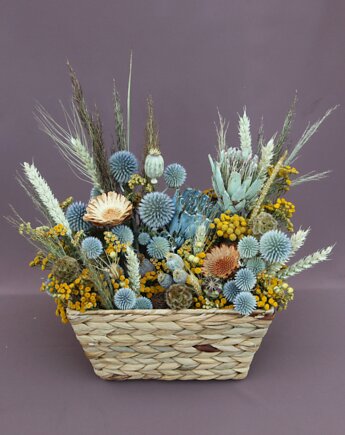 Koszyk z kwiatami ,,Regionalna egzotyka", Rondo Kwiatowe