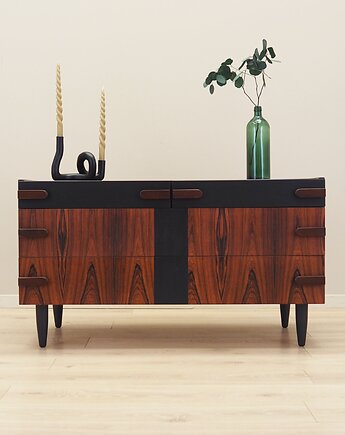 Komoda palisandrowa, duński design, lata 70, produkcja: Dania, Przetwory design