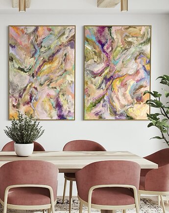 Zestaw obrazów 100x70 cm, Dorota Ferens