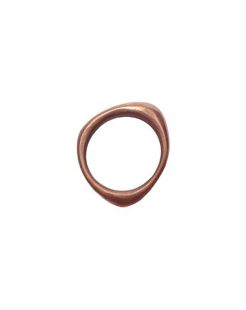SMOOTH / copper ring, Filimoniuk