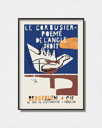 Le Corbusier  - Exhibition Poster, Pas De LArt