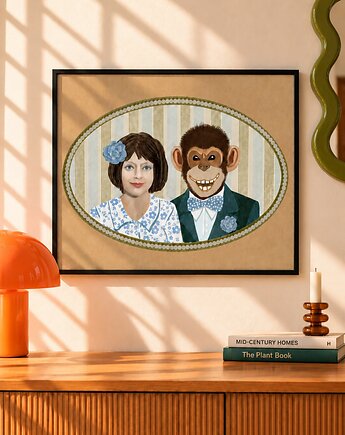 Plakat Fine Art giclee  Monidło, ma illustories