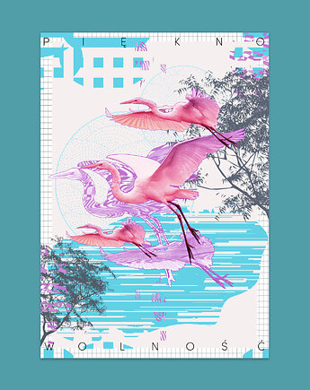 Plakat Freedom, monkey.brain.graphics