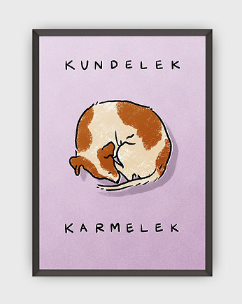Plakat Kundelek Karmelek, megurum.art