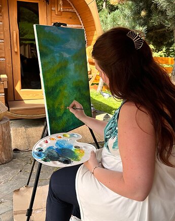 Vedic Art I  i  II stopień - warsztaty malarskie, Anna Maria Majkutewicz DIY