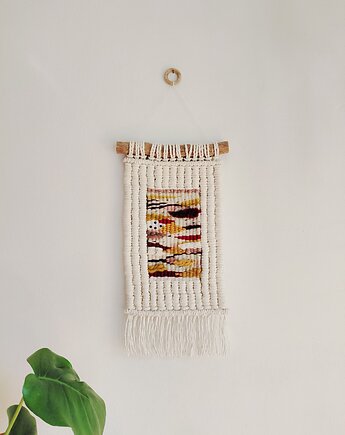 Makrama z wełną, BohoHome