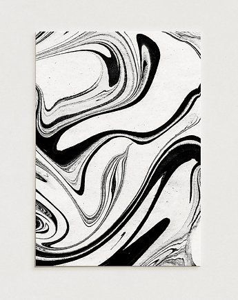 Marble A4 / Oryginalna grafika / poster print / plakat, Alina Rybacka