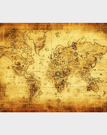 Podkładki 4szt Stara Mapa 40x30cm, Home Design