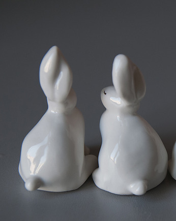 Mały Porcelanowy Zajączek, Pangzi Ceramics