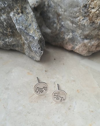 Kolczyki GÓRY- srebro, ISSI Jewelry