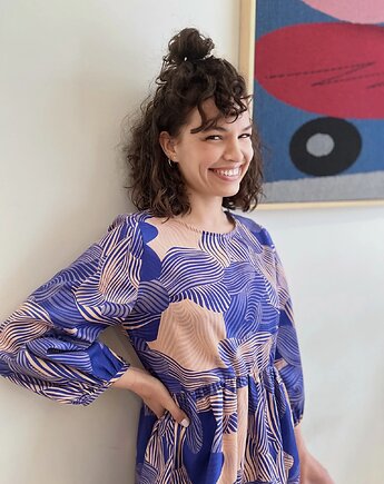 Sukienka Hokusai, Zwei frauen