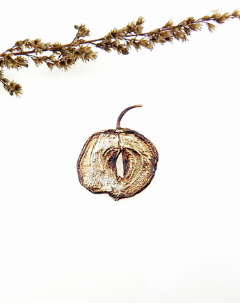 Broszka srebrna- Jabłuszko małe, VENUS GALERIA