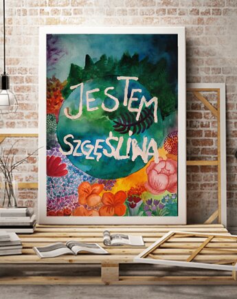 Akwarela afirmacją dnia, ma.grafka