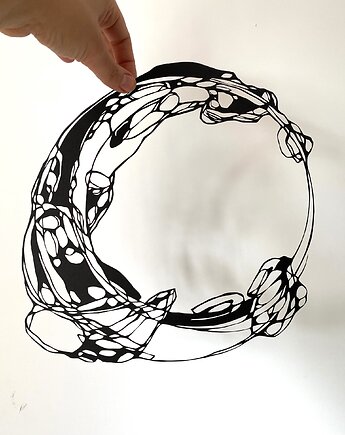 Black Ring 2 Wycinanka z papieru (bez oprawy), ZVIEWNIE