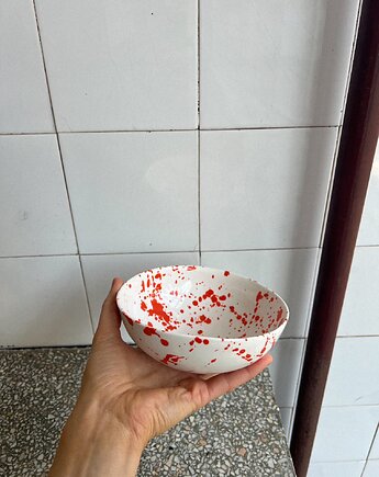 Misa porcelanowa nakrapiana mała MARE, Soul Label