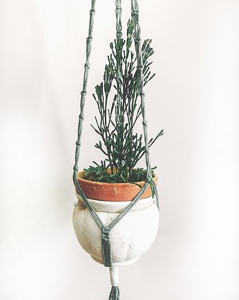 Kwietnik makrama ze sznurka, Hygge Macrame