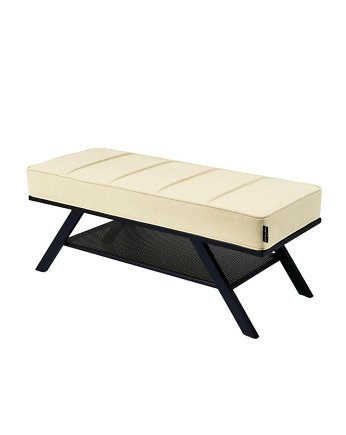Ławka Tapicerowana Industrialna Hamilton 2802 LGM-275, EMRA WOOD DESIGN