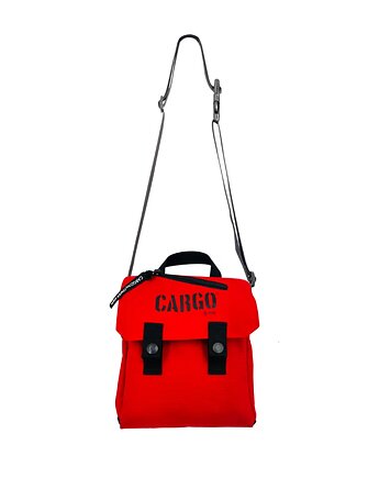 Mini plecak - torba na ramię CLASSIC red, CARGO by OWEE